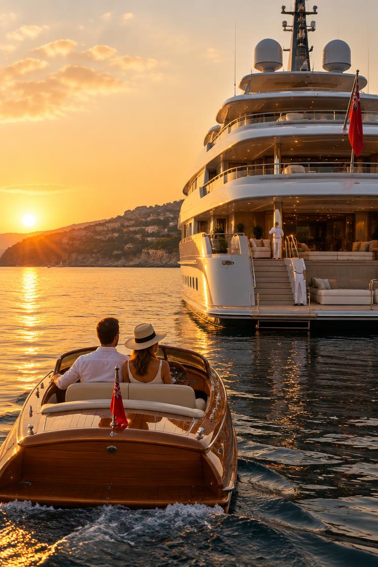 Editorial detail — The yacht as part of a wider programme